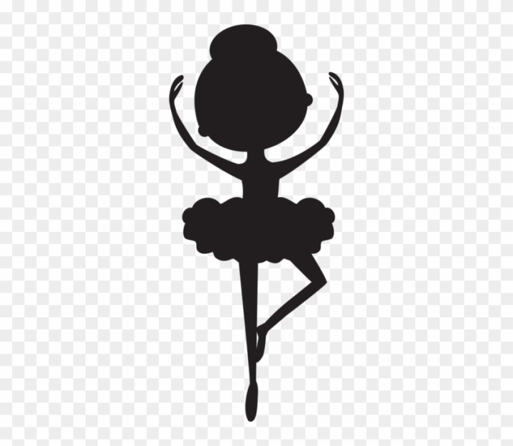child ballerina silhouette clip art