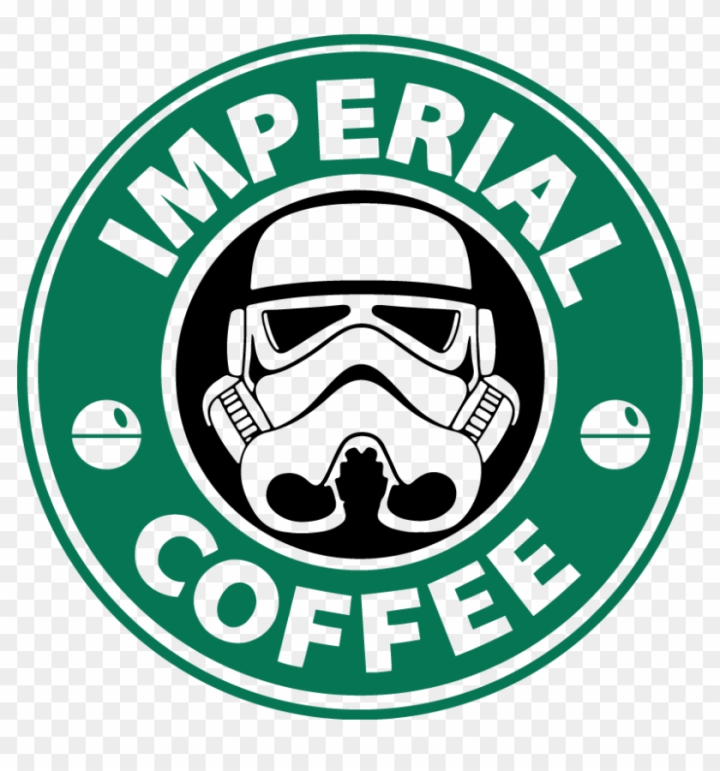 Free: Imperial Coffee Star Wars Stormtrooper Starbucks Vinyl - Star Wars  Coffee Png 