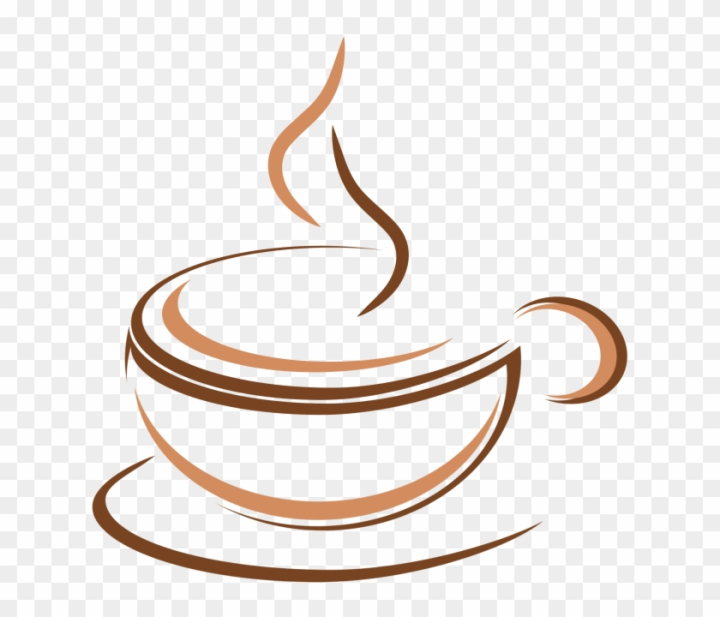 Circle Coffee Bean Logo On Transparent Background 24035220 PNG
