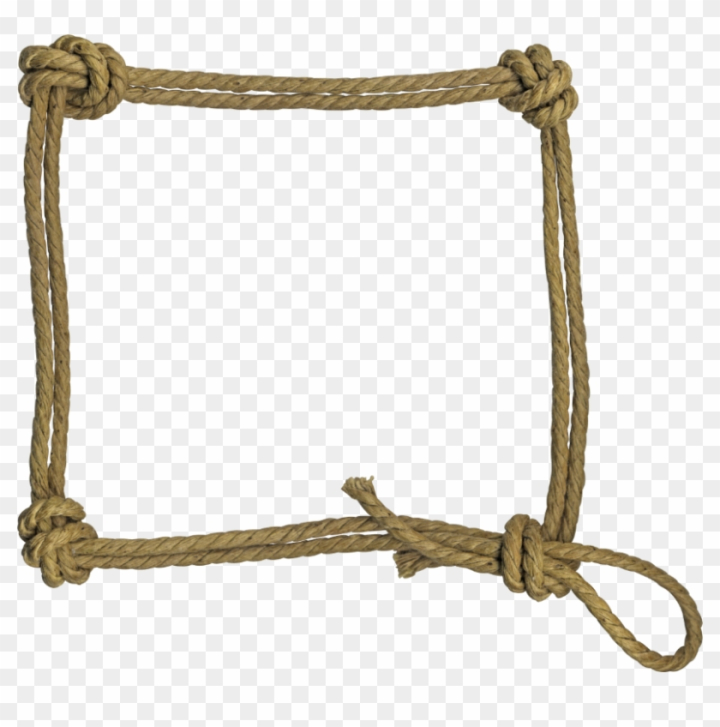 Free: Cowboy Free Western Clip Art Images Clipart Clipartcow - Transparent  Background Rope Frame 