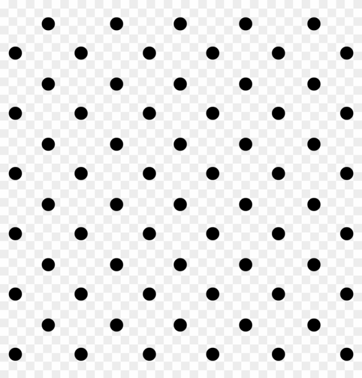 black polka dot clipart