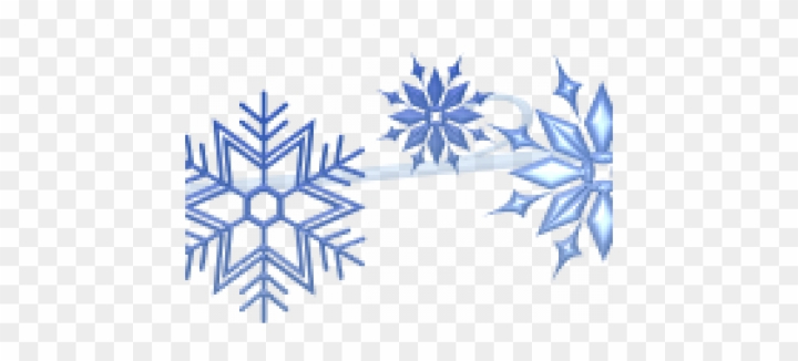 snowflake border free clip art