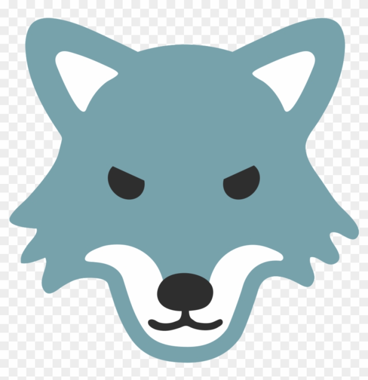 Free: Illustrations - Wolf Emoji - nohat.cc