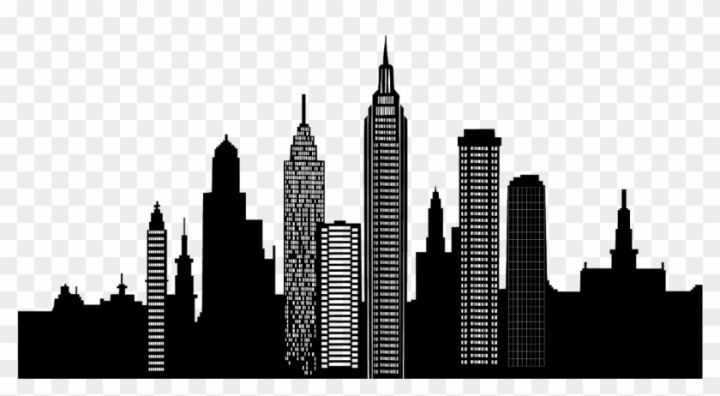 Free: New York City Picsart Photo Studio Cityscape Skyline - Building Png  For Picsart 