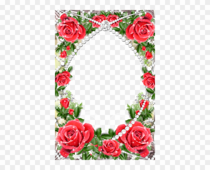 red roses borders and frames