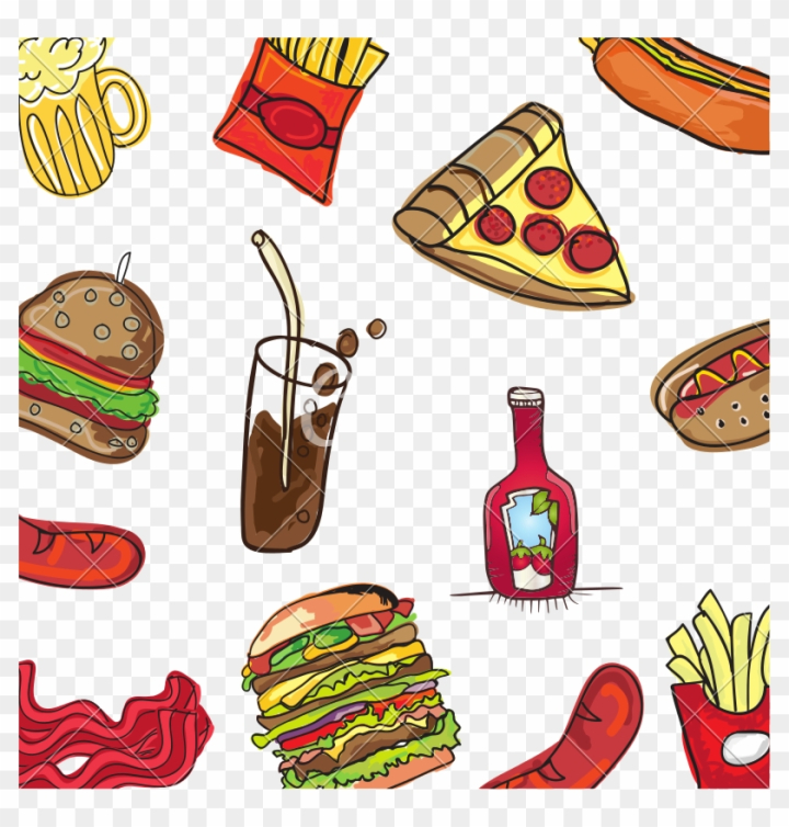 Free: Fast Food Background - Food 