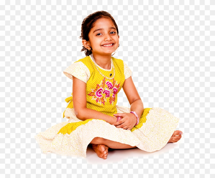 Free: India Girl Child Ethnic Group Photography - Indian Small Girl Png 