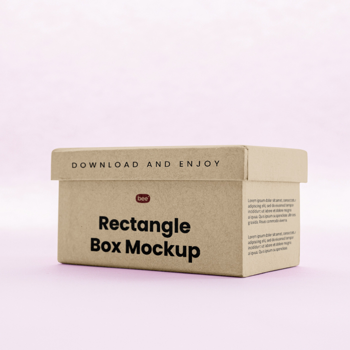 Free,Rectangle,Paper,Box,Mockup,box,cardboard,download,eco,free,freebie,front view,gift,label,lying,oblong,packaging,paper,rectangle,vertical