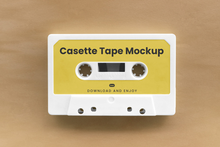 Free,Cassette,Tape,Mockup,cassettee,classic,download,free,freebie,music,packaging,plastic,record,tape,vintage