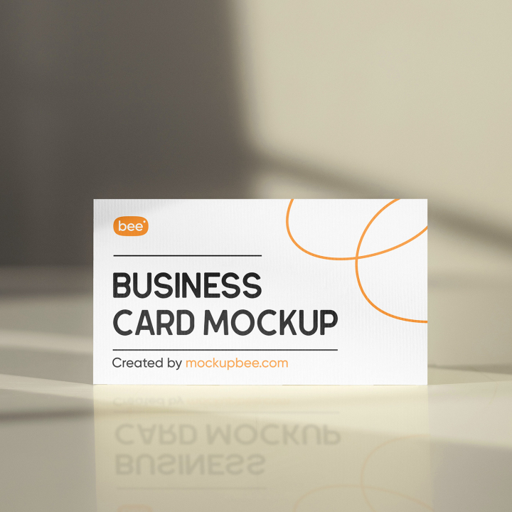 Free,Standing,Business,Card,Mockup,brochure,business card,card,corporate,eco,flyer,leaflet,paper,stationery