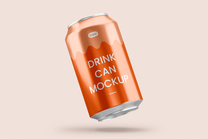 Free,Aluminium,Can,Mockup,aluminum can,can,drink can,label can,packaging,soda can