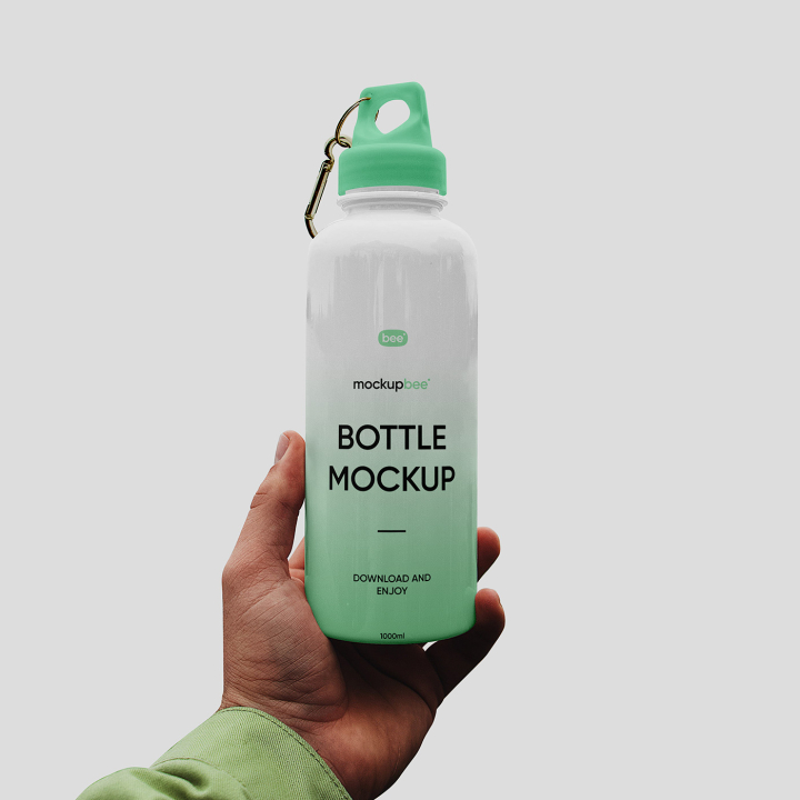 Free,Metal,Bottle,Mockup,bottle label,drink bottle,glass bottle,metal bottle,packaging,thermos,water bottle
