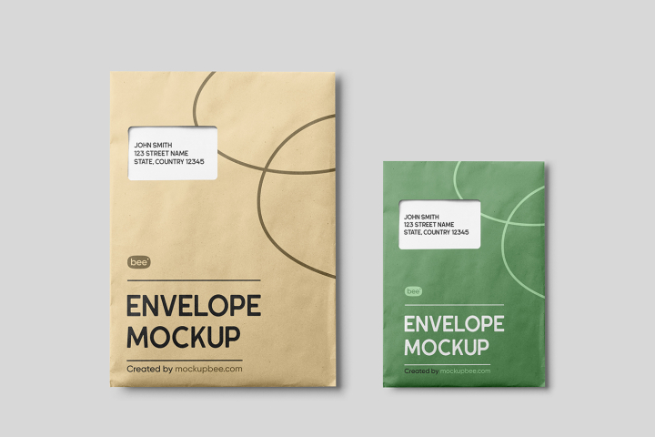 Free,Corporate,Envelope,Mockup,corporate envelope,eco envelope,paper envelope,stationery