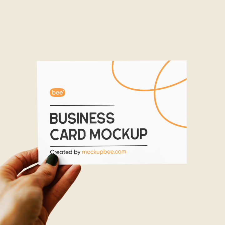 Free,Card,with,Hand,Mockup,business card,corporate,eco card,paper card,stationery,visiting card