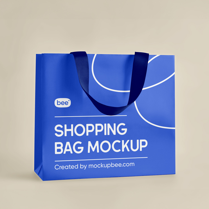 Free,Shopping,Bag,with,Handle,Mockup,eco bag,gift bag,paper bag,shopping bag,tote bag