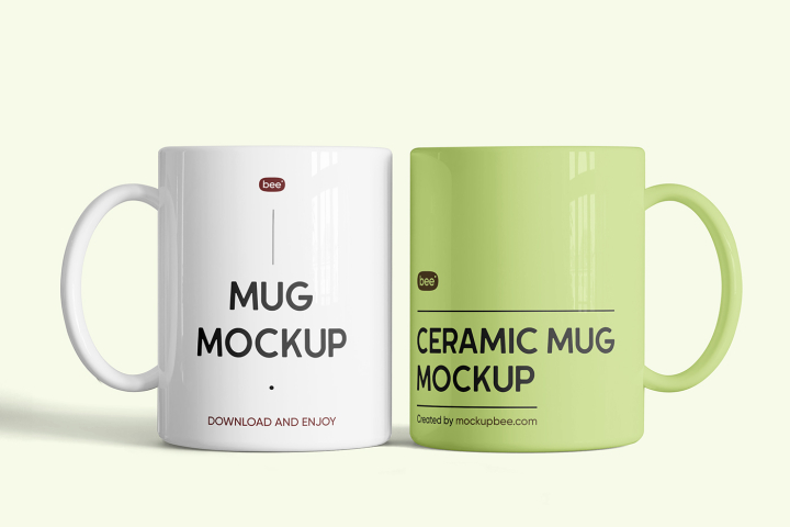 Free,Double,Mug,Mockup,ceramic cup,ceramic mug,coffee cup,coffee mug,enamel mug,glass cup,glass mug,mug,tea mug
