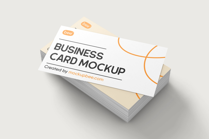 Free,Business,Card,Stack,Mockup,business card,corporate,eco card,paper card,stationery,visiting card