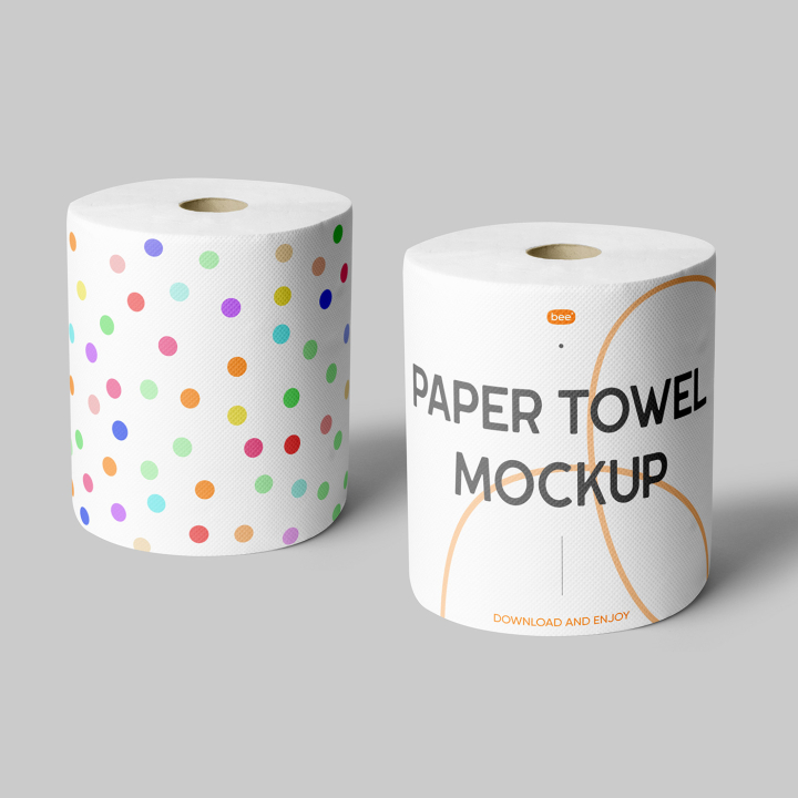 Free,Big,Paper,Towel,Mockups,cleaning,eco,kitchen,paper,towel