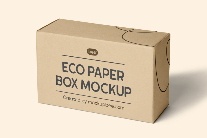 Free,Cardboard,Box,Mockup,cover box,eco box,label box,packaging,paper box