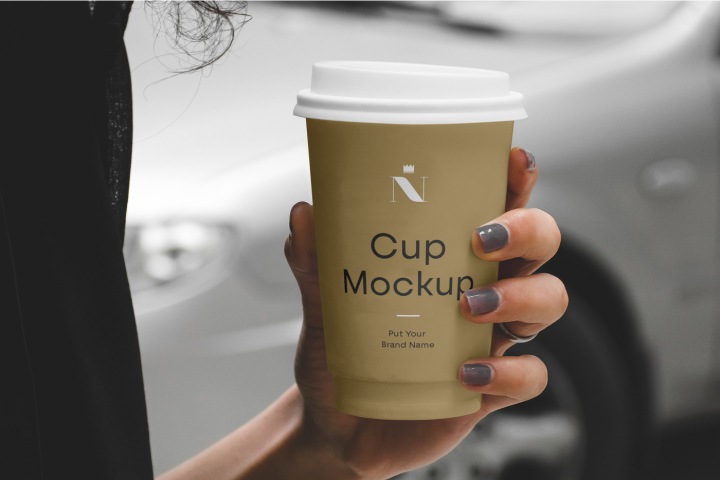 Bubble Tea Cup Mockup - Free Download Images High Quality PNG, JPG