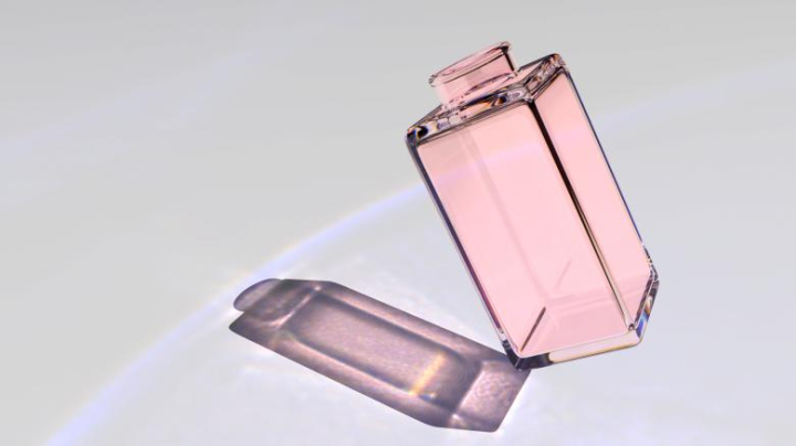 glass,bottle,rainbow,light,refraction,rose,pink,netstockvault