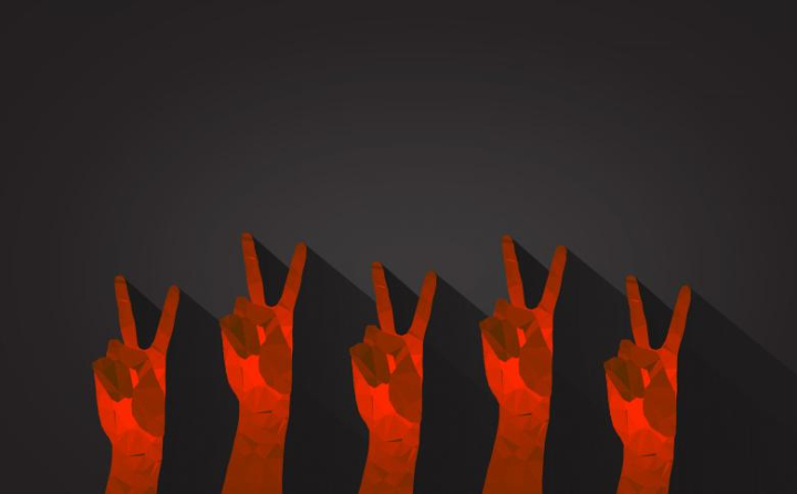 sign,hand,v,symbol,human,concept,fingers,person,gesture,victory,peace,success,win,revolution,idea,illustration,icon,design,art,conceptual,funky,achievement,expression,orange,power,politics,strong,graphic,graffitti,freedom,satisfaction,hold,shape,emblem,energy,youth,cool,winner,anger,style,victorious,silhouette,message,resistance,cartoon,rebellion,isolated,copyspace,up,background,man,many,polygonal,number,hope,gold,origami,polygon,double,triangle,geometrical,abstract,geometric,iconic,holding,web,paper,crumpled,winning,guy,arm,closeup,item,natural,business,adult,vertical,cutout,close-up,object,lifestyle,healthy,young,care,standing,body,beauty,skin,fingernail,part,health,single,perfect,index,alone,palm,communication,netstockvault