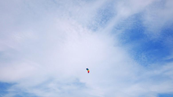 sky,cloud,cloudy,human,parachute,air,netstockvault