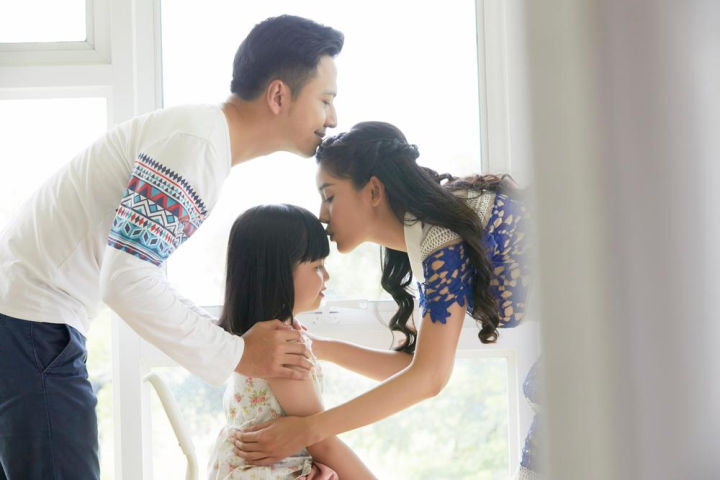 beautiful,wife,kissing,daughter,husband,touching,head,smiling,asia,asian,thai,thailand,family,parents,father,mother,three generation,people,married,together,indoor,love,happy,posing,inside,laughing,life,lifestyle,commemorative photo,generation,portrait,kid,child,girl,cheerful,peace,joyful,summer,happiness,thirties,sunny,glasses,window,white,dad,daddy,couple,chair,man,woman,male,female,two generation,xframe